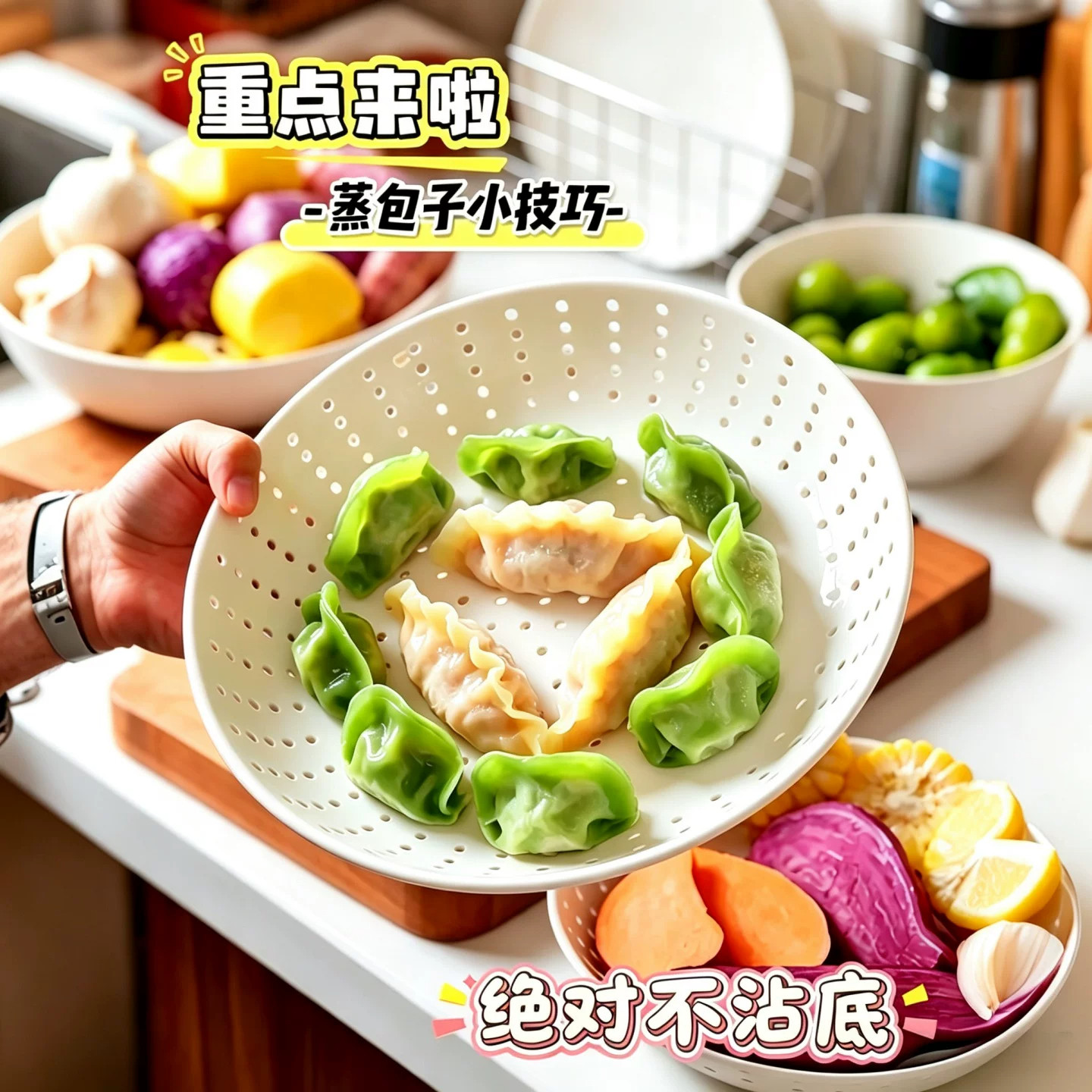 食品级加厚多孔蒸盘蒸笼沥水