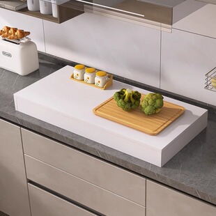 燃气灶盖板置物架厨房多功能电磁炉支架煤气灶遮挡板增高收纳架子