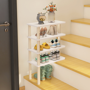阶梯式鞋架家用楼梯间多层鞋子收纳架子楼道台阶上方靠墙简易鞋柜