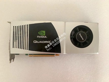 原装Quadro FX5800图形显卡 4GB 3D渲染CAD 视频剪辑 建模 DVI/DP