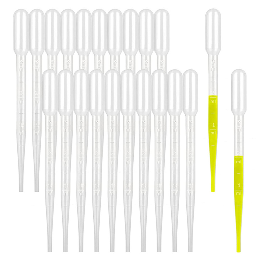 一次性塑料刻度吸管 1ml 2ml 3ml 5ml 塑料滴管 巴氏吸管100支/包