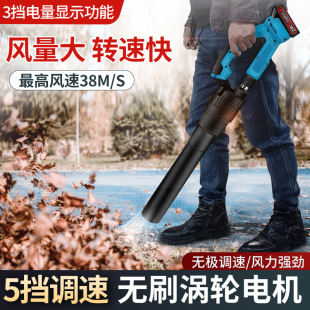 专用锂电电动家用大功率便携汽车五金工具手持迷你无刷小型吹风机