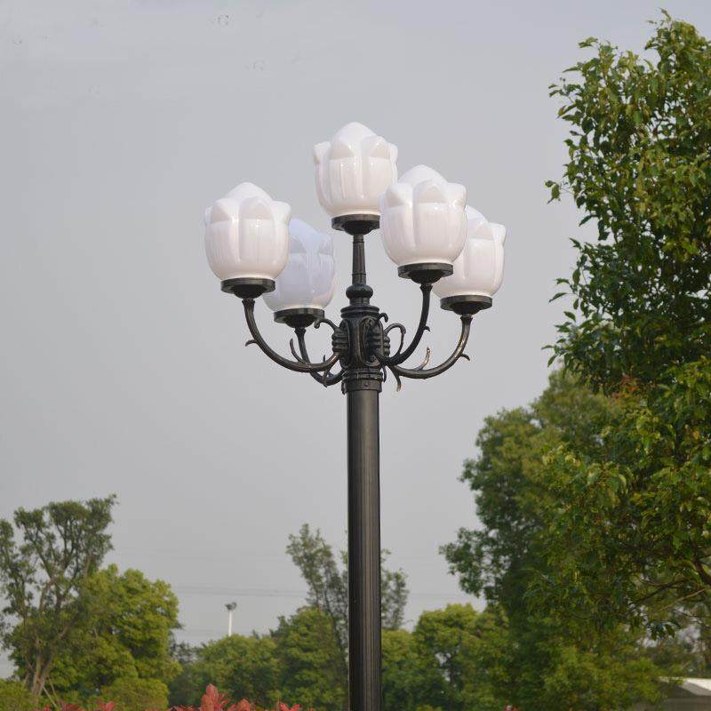 庭院灯景观灯户外工程照明防水亚克力荷花灯罩LED小区景区广场灯,家装灯饰光源,景观庭院灯饰,淘宝优惠券,粉丝福利购,淘宝优惠卷