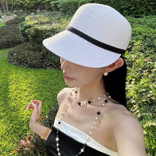 2024新款夏季海边女士防晒马术帽
