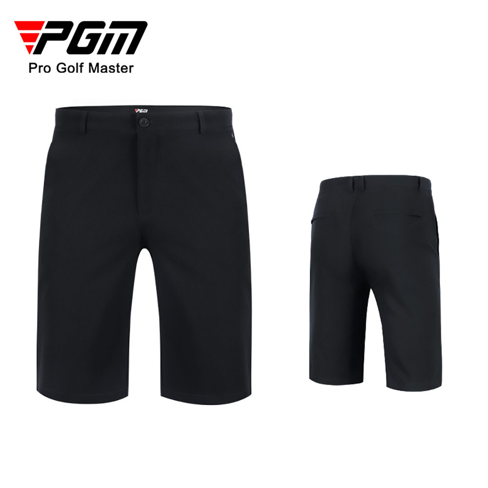 PGM高尔夫裤子男士纯色短裤Golf球裤夏季运动裤高弹面料透气