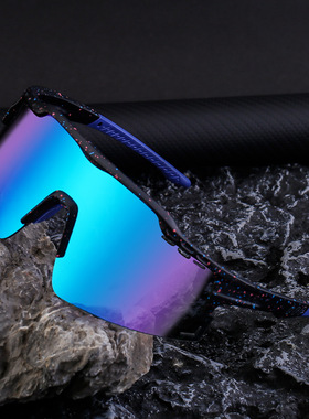 多色潮流欧美时尚运动防风太阳镜一体镜墨镜跨境sunglass