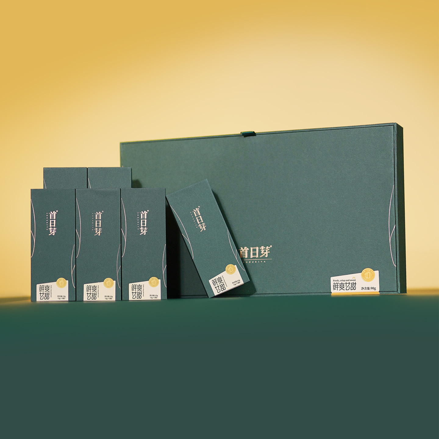 首日芽鲜爽甘甜 新茶福鼎白茶特级白毫银针90g茶叶送人伴手礼盒装