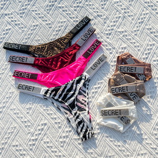 Thongs for women Ice Silk Sexy G-string Female UnderwearFit