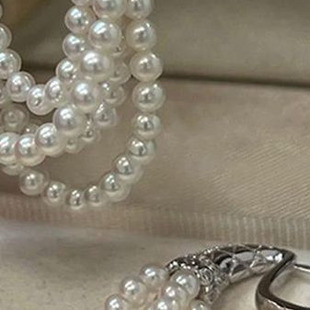 耳环耳饰法式马蹄锆石简约扣高级感多层耳扣小众珍珠轻奢流苏时尚