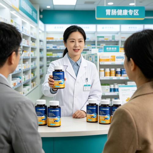 StepStone益生菌多肽沙棘片调理成人口腔口清新气臭官方正品