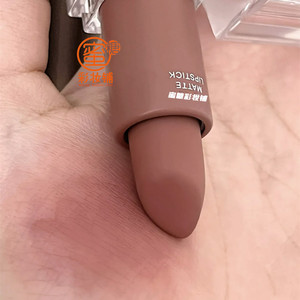 伪素颜肉桂奶茶色~裸色系口红哑光雾面灰粉小众品牌平价学生秋冬