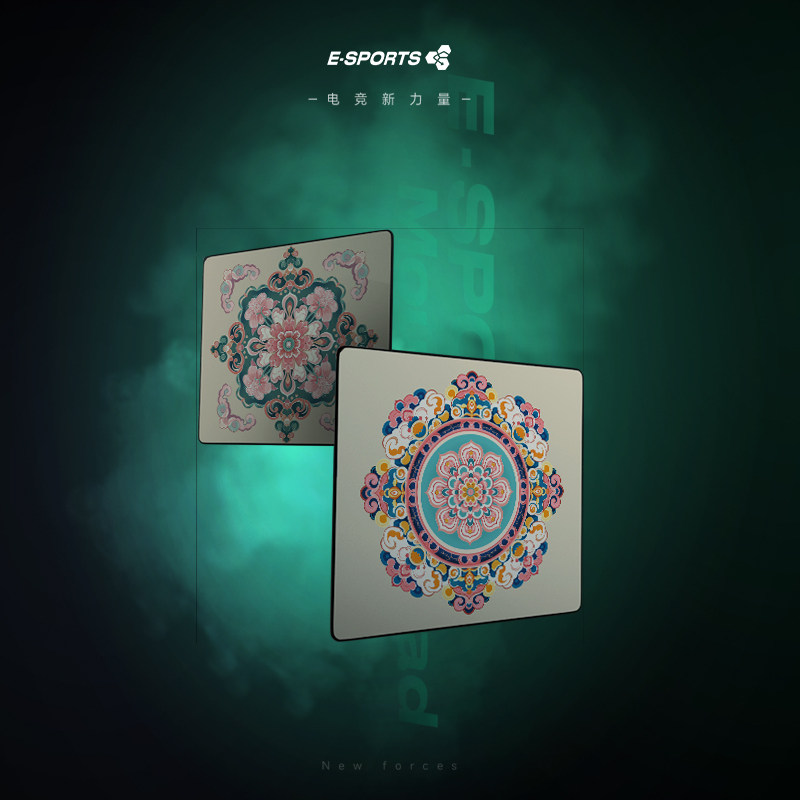 崇言游戏电竞CSGO鼠标垫小号粗面细面吃鸡LOLFPS电脑办公加厚桌垫