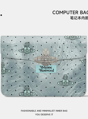 西太后笔记本电脑包适用于华为matebook14寸保护套联想小新pro16苹果macbook15.6翻盖平板内胆包12寸