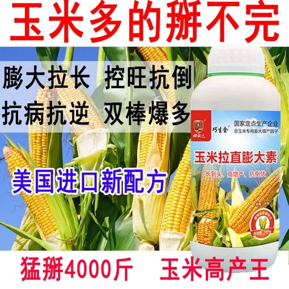 玉米专用叶面肥膨大素增