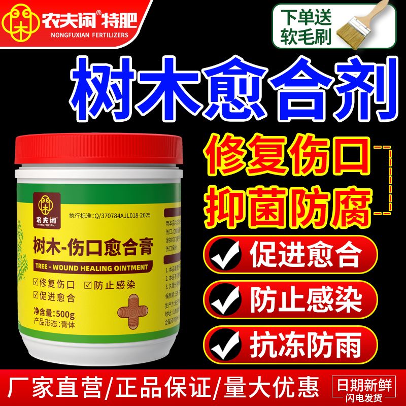 植物伤口剂果树大树促进恢复
