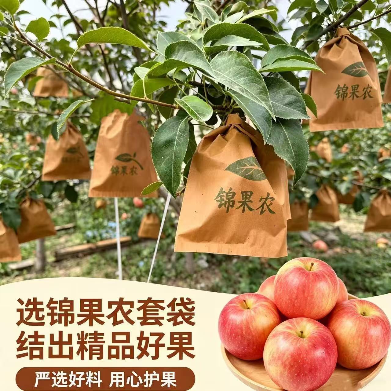 无纺布苹果梨桃子水果套
