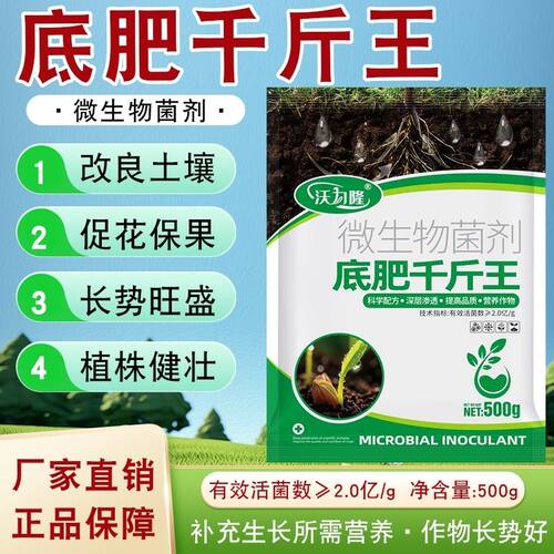 底肥千斤王有机菌种植通