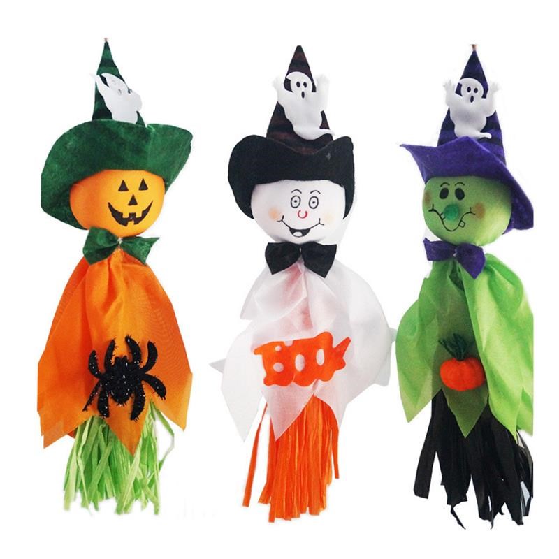 Halloween decoration props ghost latte hanging pumpkin挂饰
