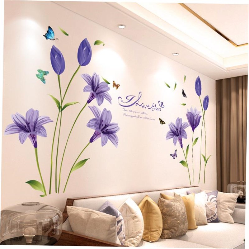 bedroom room wallpaper sticker wall decoration sea newspape