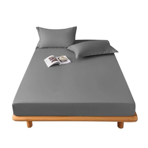 mattress cover bed sheet fitted single bedsheet elastic band