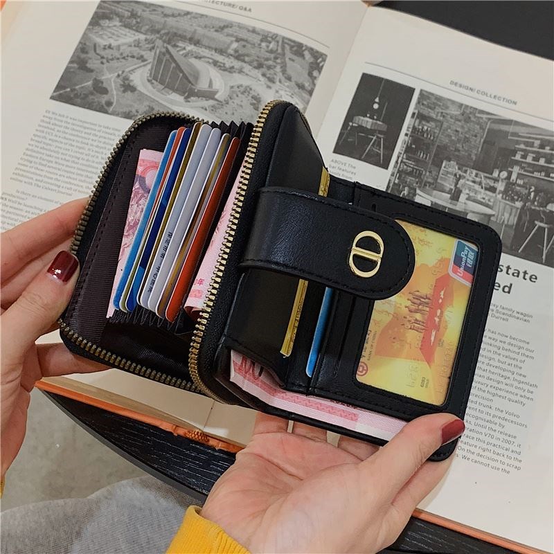 ladies wallet for women purse bag small girl brand leather