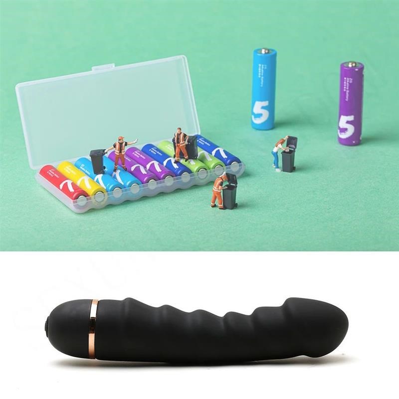 Modes Vibrator Soft Silicone Dildo Realistic Penis Strong