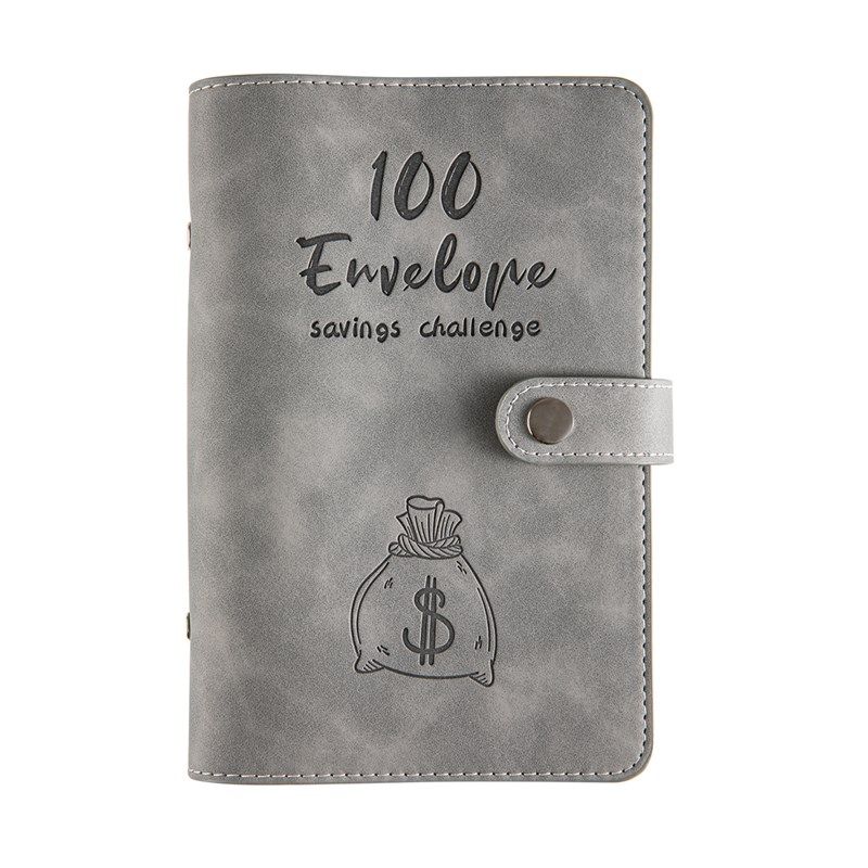 soft PU a6 practical cash budget Planner money saving book