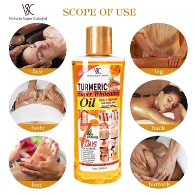Turmeric Essential Oil Facial Body Massage Moisturizing