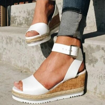 Wedges Shoes For Women Sandals Plus Size High Heels Summer