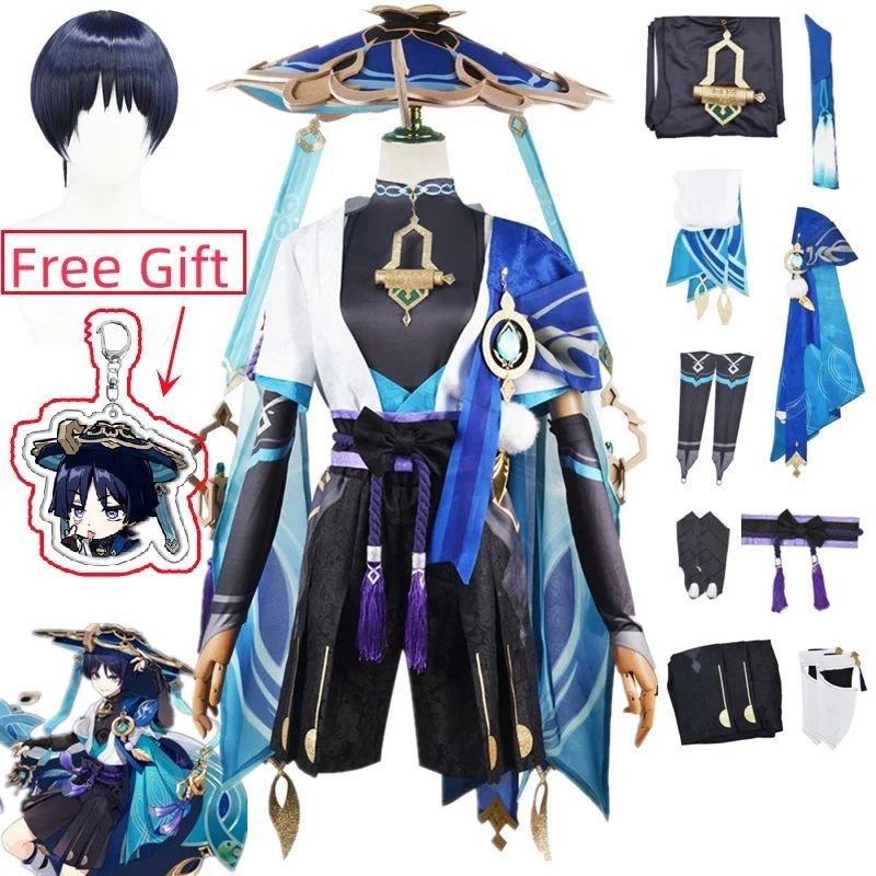 Wanderer Scaramouche Cosplay Game Cosplay Costume Balladeer