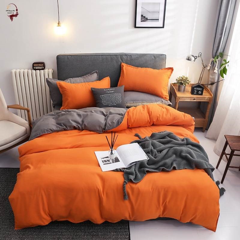 cotton quilt duvet cover pillow cases bed sheets set 四件套