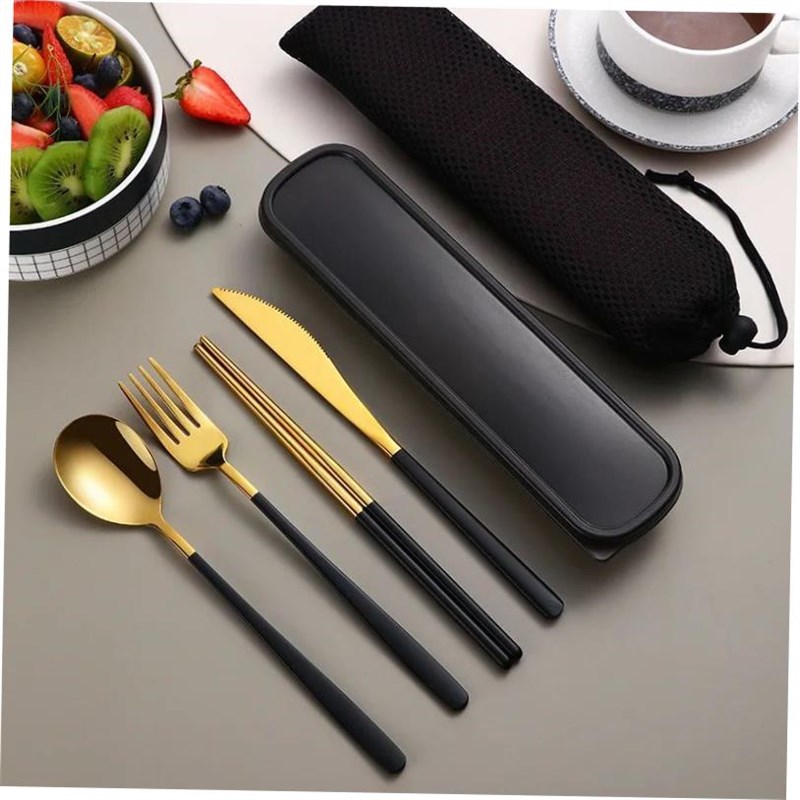 304 Tableware Set Portable Cutlery Set Dinnerware Set High Q