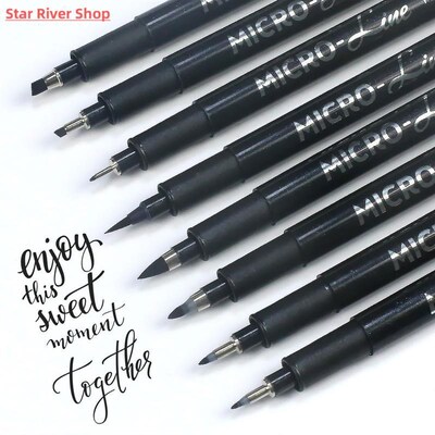 Calligraphy Hand Lettering Pens Pigment Liner Micron Pen