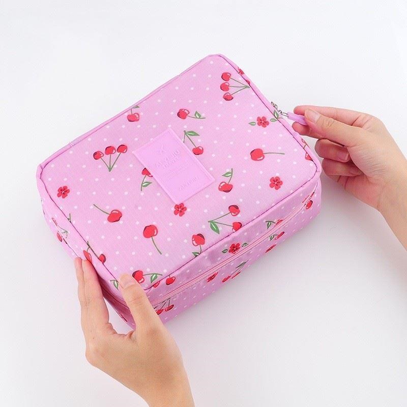 Portable Makeup Bag Travel Necessity Beauty Case Wash Pouch