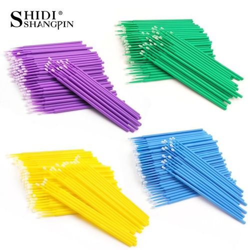 SHIDISHANGPIN 100pcs Disposable Eyelash Extension Tools