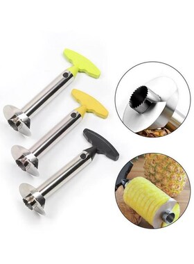 Stainless Steel Pineapple Corer Peeler Cutter Easy Fruit Par