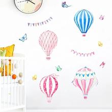 Cartoon Hot Air Balloon Wall er Bedroom Decoration Wallpaper