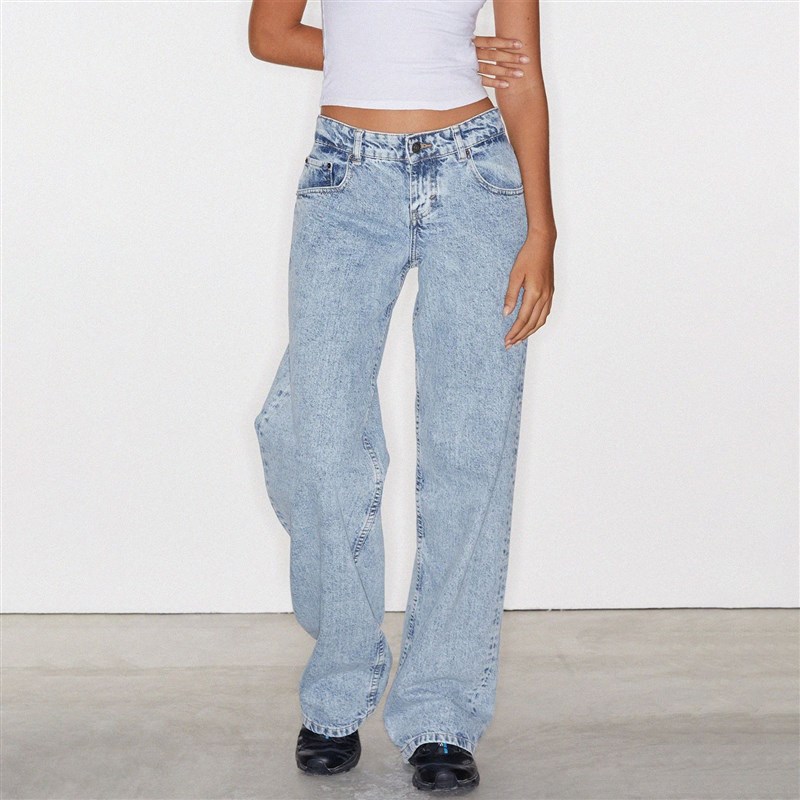 Women Vintage Aesthetic Yk Low Rise Baggy Jeans Loose Fit