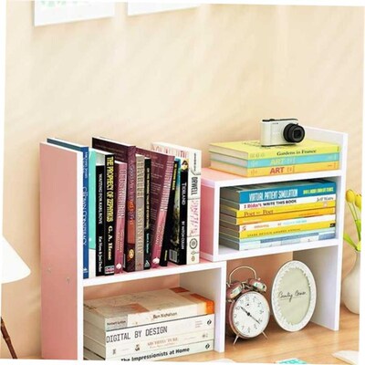 Student bookshelf desktop simple shelf office small bookcase