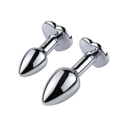 pcs, Gemstone base mini metal anal plug, beginner butt