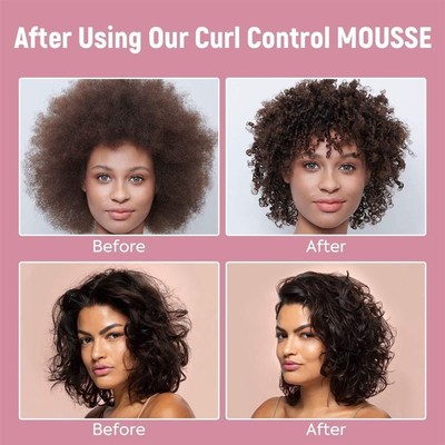 卷发定型慕斯保湿防毛躁保持卷曲Curly Hair Mousse