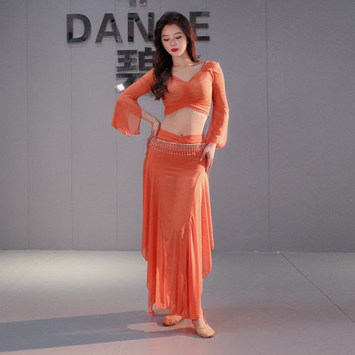 蝶际肚皮舞练功服显瘦舒适亲肤