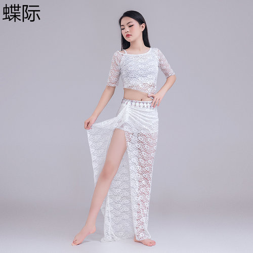新款肚皮舞夏季款练功服弹力蕾丝
