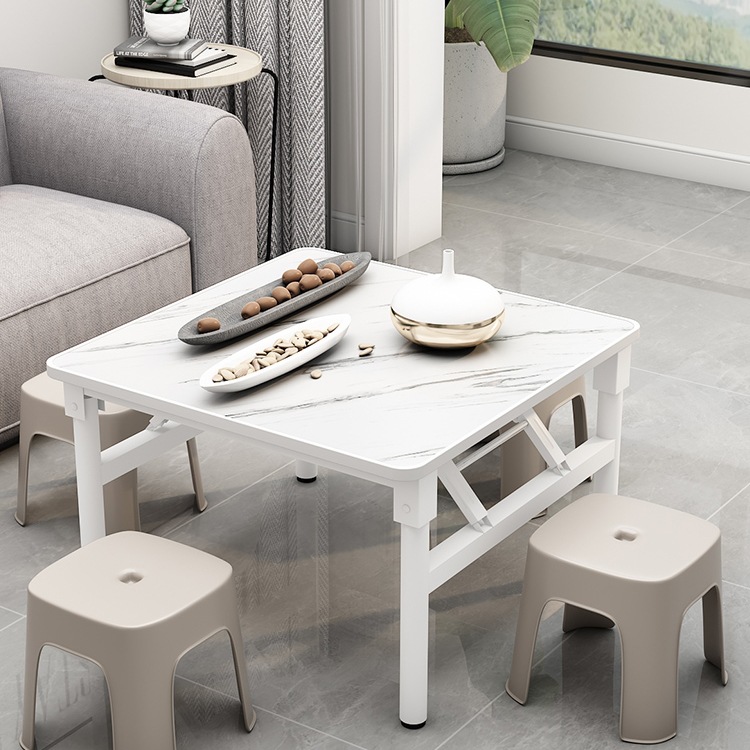 折叠桌子宿舍饭桌餐桌家用简易摆摊桌矮桌小地桌户外方形快餐桌B&