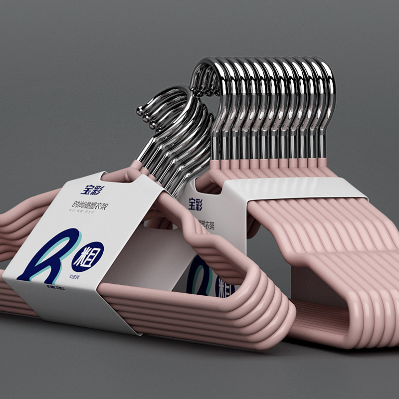 家用成人衣架加厚加长衣服防滑学生宿舍晾衣架粗撑子衣挂