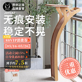 观景台猫爬架吸盘猫窝宠物猫树剑麻用品小型大型实木多层板