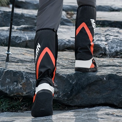 雨鞋男款登山鞋套防水防滑加厚耐磨防雨赶海下雨天徒步脚套雨靴女