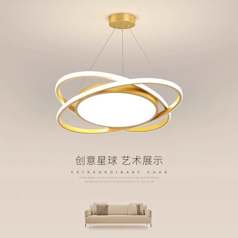 北欧轻奢餐厅吊灯个性创意书房吊灯简约现代饭厅吧台新款商用灯具