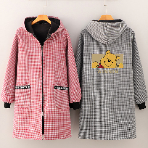 夕嫣雪加绒加厚防水罩衣