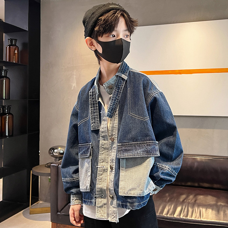 豆豆杰尼&2008牛仔外套11童装童装